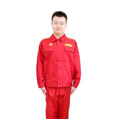 工衣 工作服套装 红色 衣服 积分兑换 XXL码