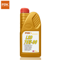 PDK差速器油LSD 75W-90 GL-5 LSD合成 黄色1L (12支/箱 请按箱订货)