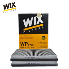 维克斯空调滤清器WP6955,(含碳) 进口宝马520i 523i 525i 528i 530i (E39) 两只装 WIX/维克斯滤清器