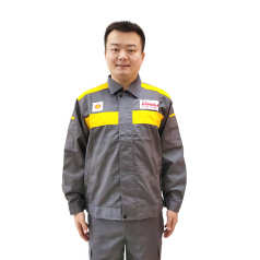劲霸灰色长袖套装（灰领）