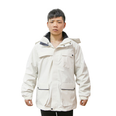 壳牌超凡喜力冲锋衣银白色